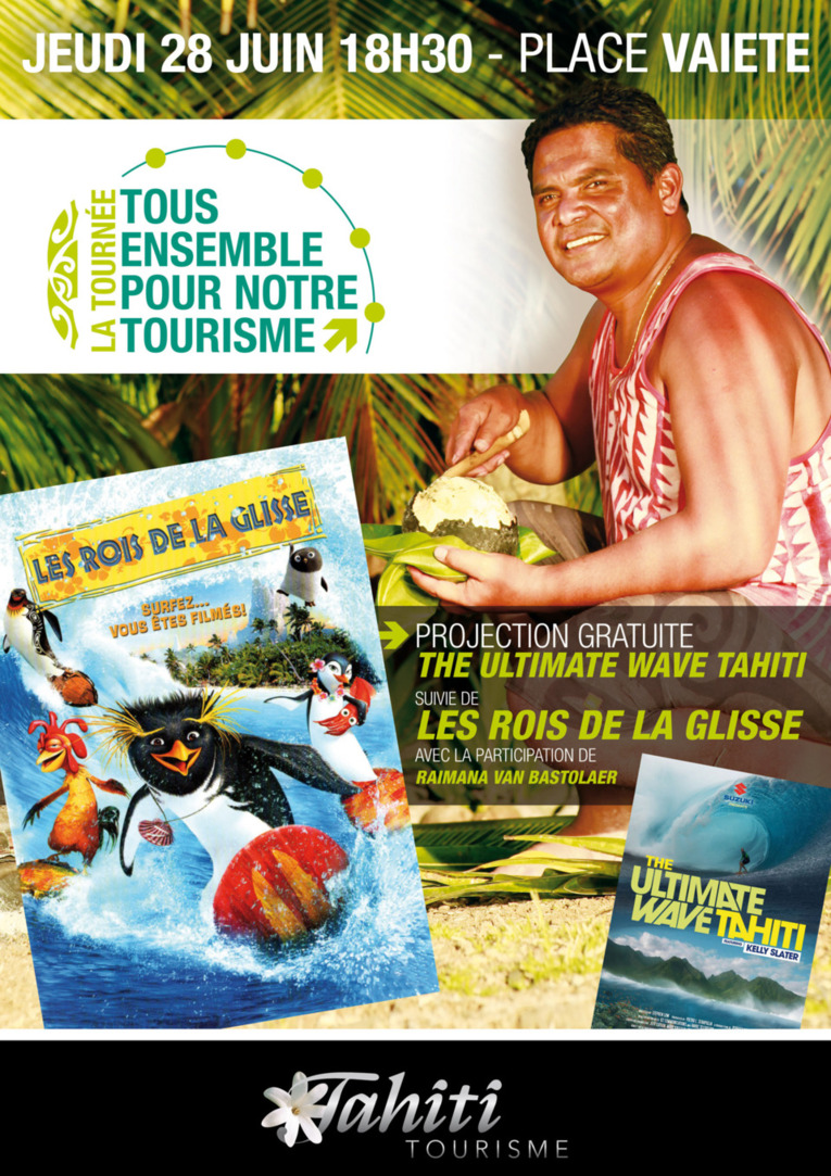 Soirée « Tous ensemble pour notre tourisme » le jeudi 28 juin,  Place Vaiete à Papeete