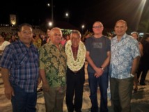 Visite de la délégation des îles Cook à la centrale EDT de Faanui à Bora Bora.