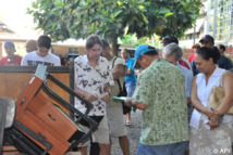 Vente aux enchères à l’assemblée de la Polynésie française