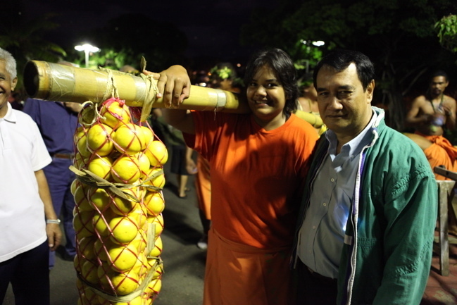 29 juin à Faa’a : Des oranges pour les « bleus »
