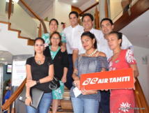 Jeu Air Tahiti pour promouvoir le nouveau service de vente en ligne