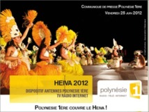 CP Polynésie 1ère - Dispositif Antennes Heiva 2012 CP Polynésie 1ère - Dispositif Antennes Heiva 2012
