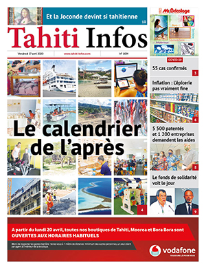 Cliquez sur la Une pour lire le journal