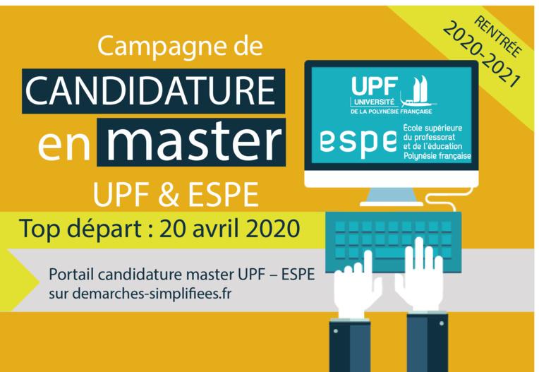 Inscriptions en ligne pour les masters Inscriptions en ligne pour les masters