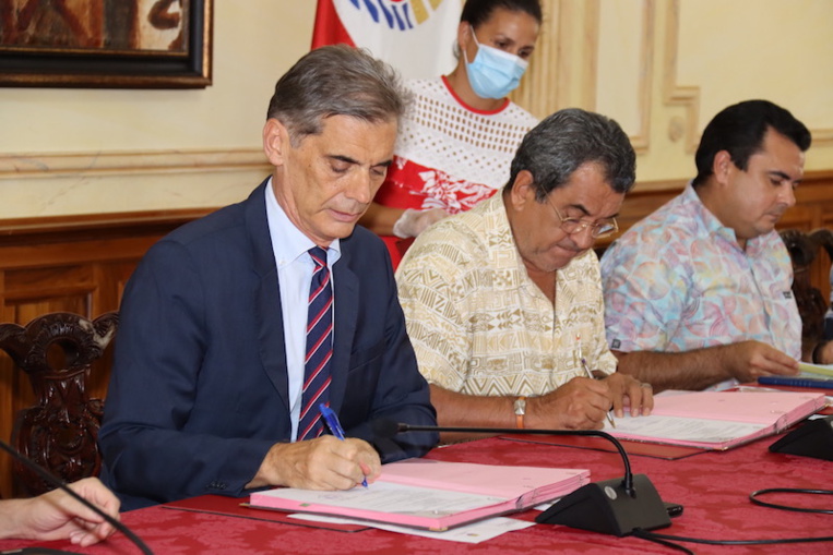 Fonds de solidarité en Polynésie, c'est signé Fonds de solidarité en Polynésie, c'est signé