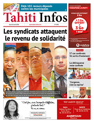 Cliquez sur la Une pour lire le journal Cliquez sur la Une pour lire le journal