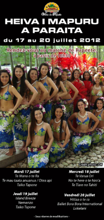 La ville de Papeete organise son Heiva I Mapuru A Paraita La ville de Papeete organise son Heiva I Mapuru A Paraita