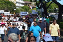 Papeete : Plus de 2.500 personnes se joignent à la marche contre la hausse des carburants (màj)