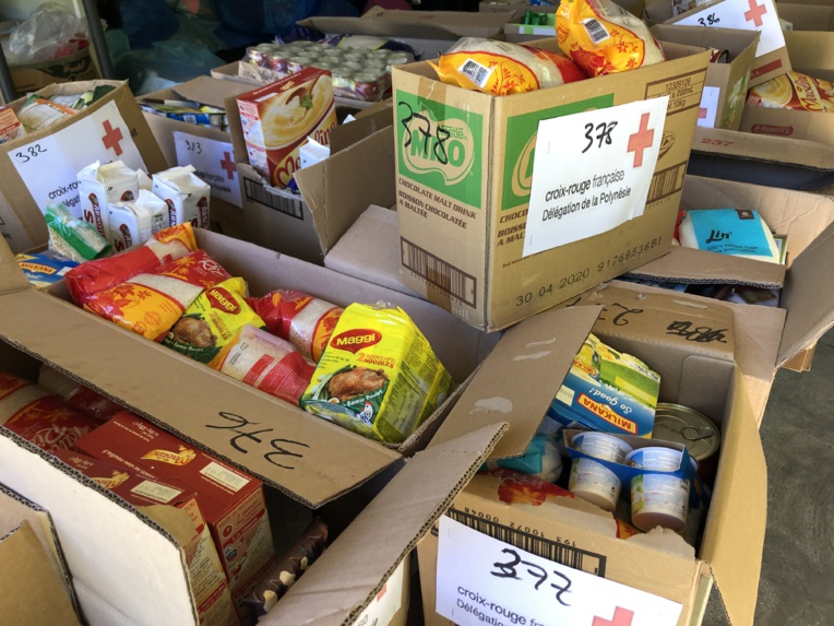 Triste record de distribution de colis alimentaires pour la Croix-Rouge Triste record de distribution de colis alimentaires pour la Croix-Rouge