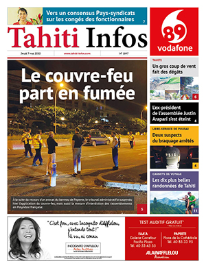 Cliquez sur la Une pour lire le journal Cliquez sur la Une pour lire le journal