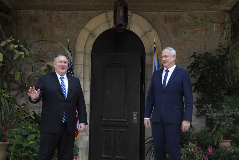 En visite à Jérusalem, Pompeo discute Iran et annexion de territoires palestiniens En visite à Jérusalem, Pompeo discute Iran et annexion de territoires palestiniens