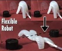 Un robot mou qui se gonfle et se dégonfle pour marcher et se camoufler