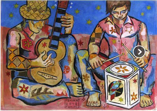 Exposition de Tehina à la galerie Au Chevalet, du 23 août au 1er septembre