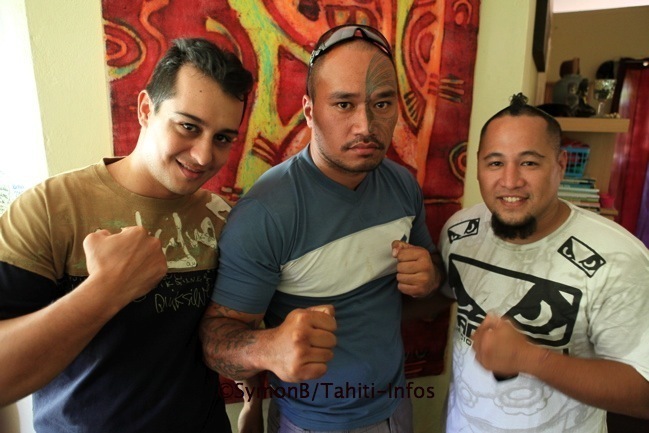 3 tahitiens vont participer pour la première fois aux combats de MMA PRO !
