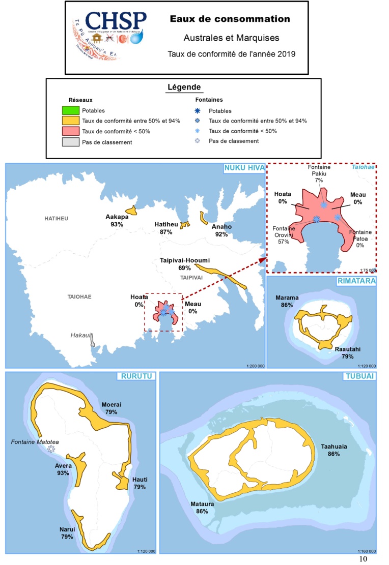 Eaux potable : La zone urbaine de Tahiti surnage Eaux potable : La zone urbaine de Tahiti surnage