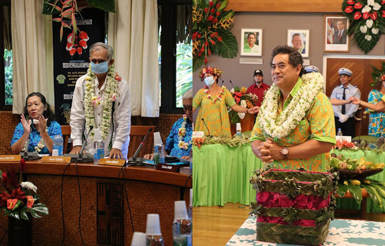 Temaru et Lissant retrouvent leurs fauteuils Temaru et Lissant retrouvent leurs fauteuils