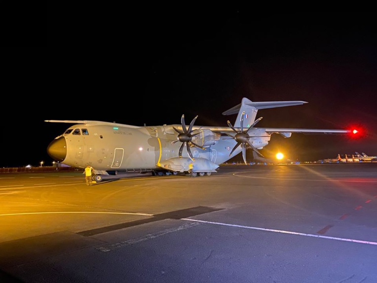 L'A400M Atlas a regagné la métropole L'A400M Atlas a regagné la métropole