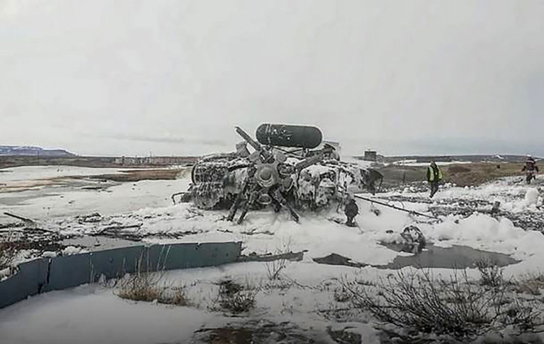 Russie: quatre morts dans le crash d'un hélicoptère militaire