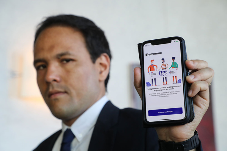 L'application française StopCovid est officiellement lancée L'application française StopCovid est officiellement lancée