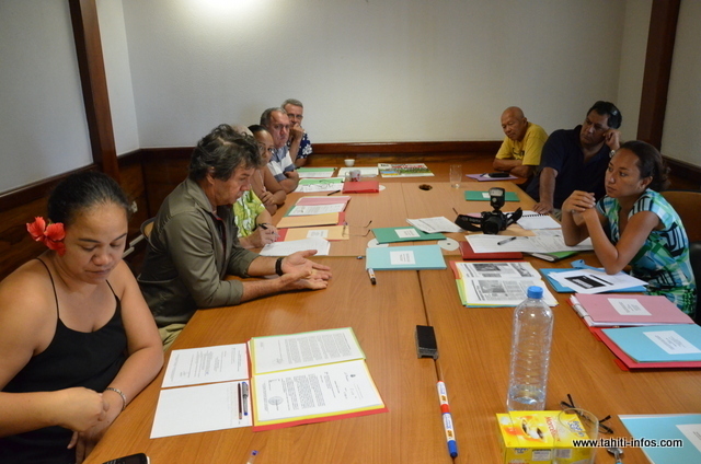 Réunion du Coscen, mardi 4 septembre au ministère de l'Environnement.