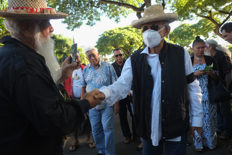 ​Oscar Temaru : "On reviendra tous les jours"