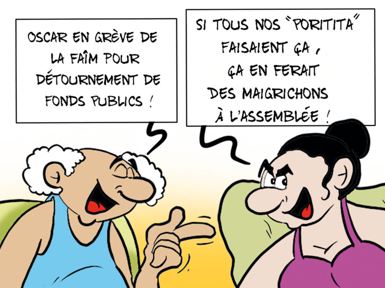 "Oscar en grève de la faim", par Munoz