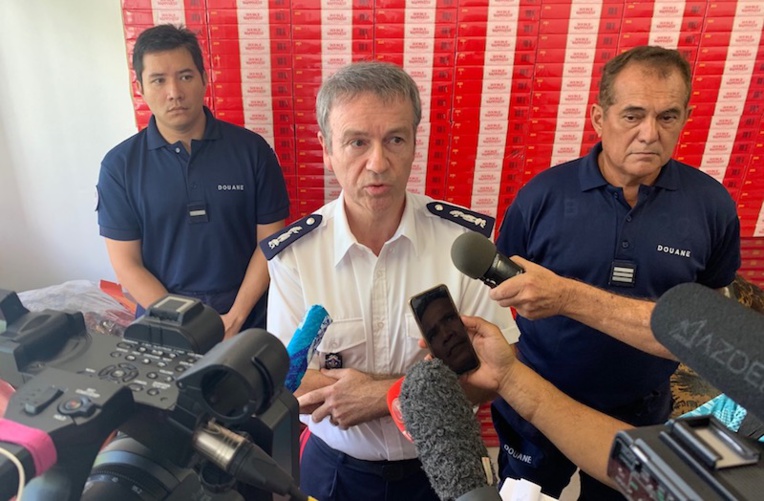 "Une année record en saisie d'ice" "Une année record en saisie d'ice"