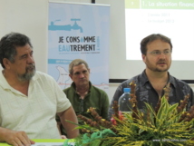 Patrice Jamet et Gilles Lorphelin en conférence de presse.