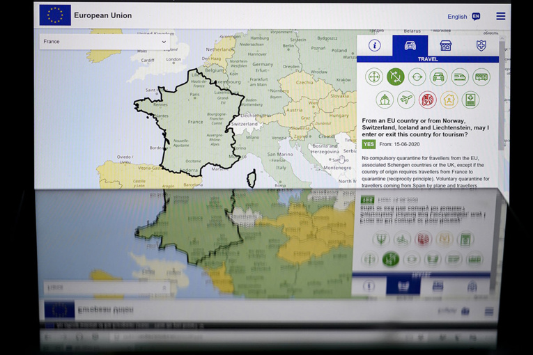 Coronavirus: l'Europe rouvre ses frontières Coronavirus: l'Europe rouvre ses frontières