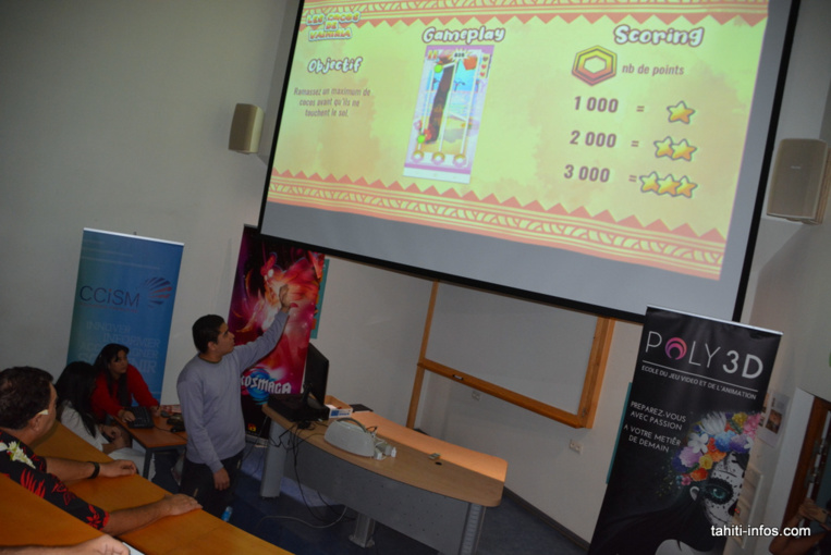 Les élèves ont présenté leur jeu mobile ce vendredi 12 juin