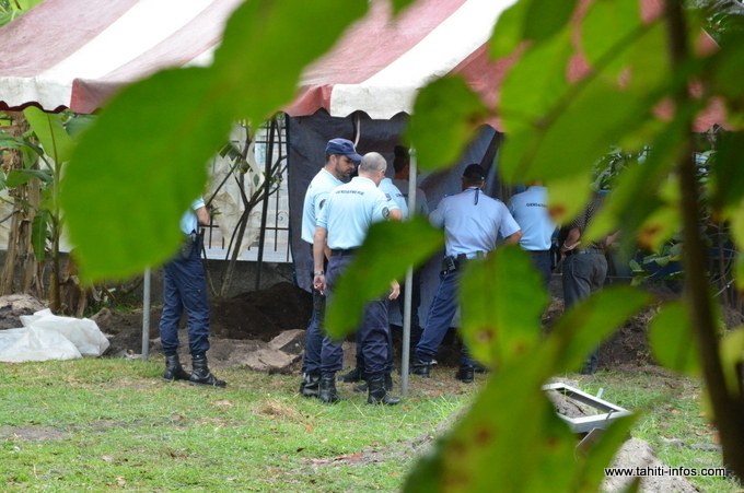 Trois squelettes exhumés à Punaauia sur ce qui semble une fosse commune (màj)