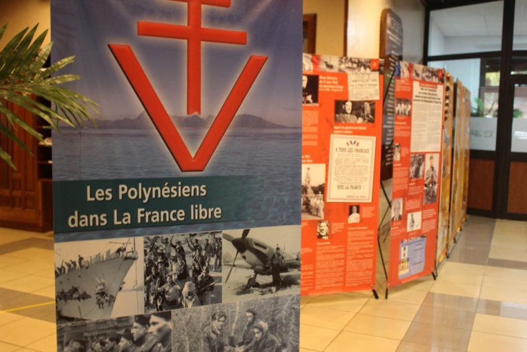 "Les Polynésiens dans la France libre" exposée au Cesec "Les Polynésiens dans la France libre" exposée au Cesec