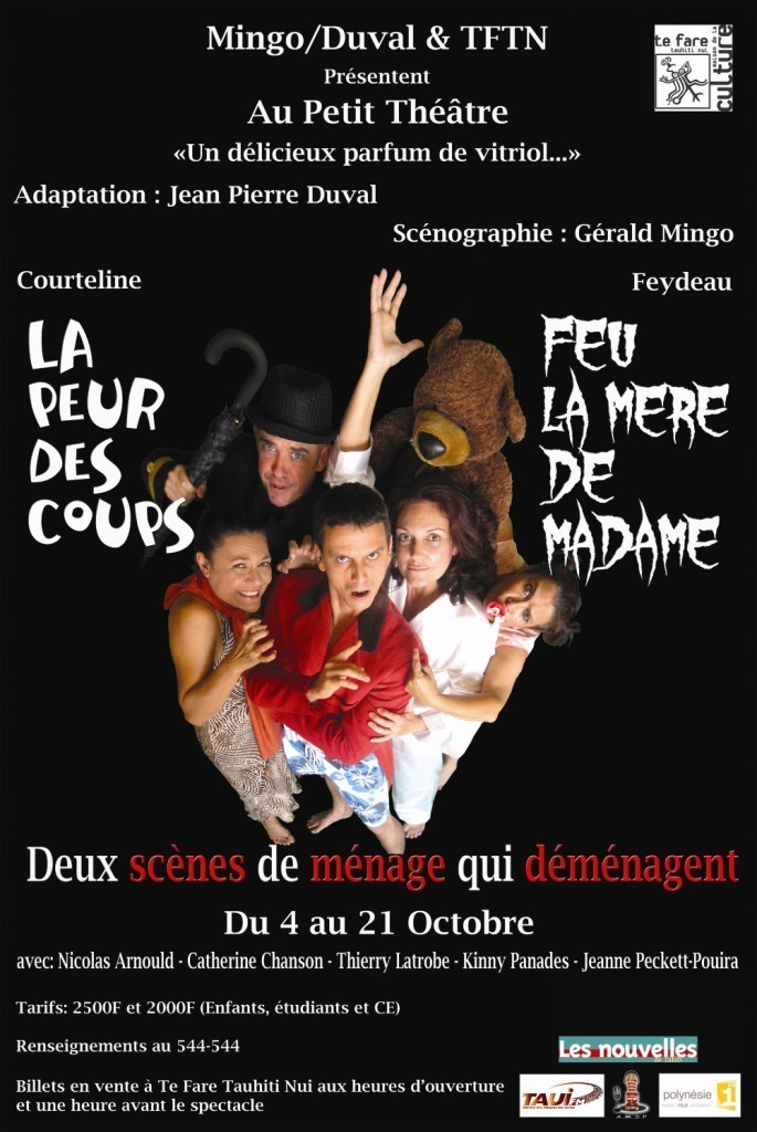 Théâtre: Les comédies de Mingo & Duval au Petit Théâtre