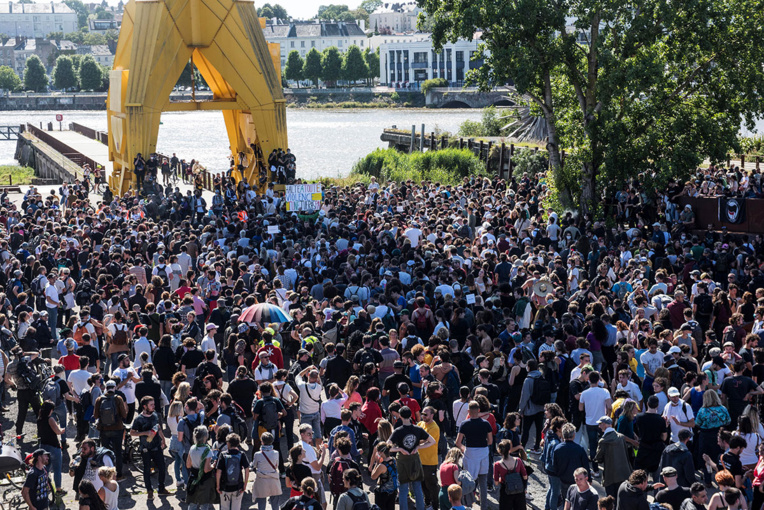 A Nantes, un vibrant hommage à Steve, un an après le drame A Nantes, un vibrant hommage à Steve, un an après le drame
