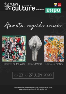 "Aumata, regards croisés", 3 artistes (s’)interrogent "Aumata, regards croisés", 3 artistes (s’)interrogent