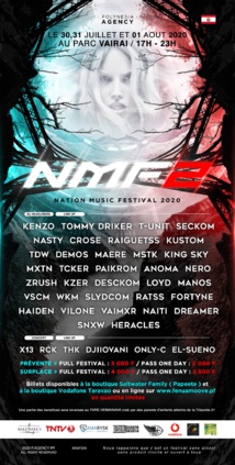 Nation music festival : 3 jours de scène Nation music festival : 3 jours de scène