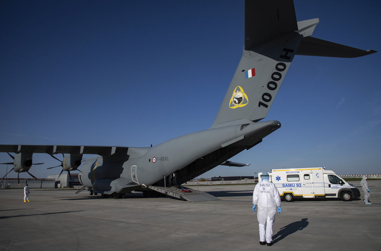 Guyane: l'armée envoie un A400M pour des évacuations sanitaires Guyane: l'armée envoie un A400M pour des évacuations sanitaires