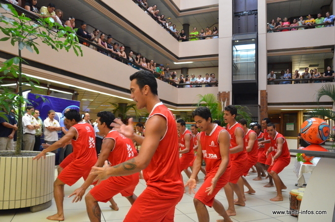 Les Tiki Toa reçoivent le soutien de la banque Socredo