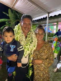 Tetuanui Hamblin sera bientôt maire de Taiarapu-Ouest (photo Facebook)