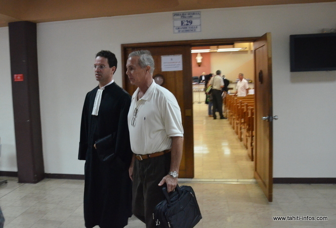 Geffry Salmon a été au coeur des débats, vendredi 28, dans l'instruction à l'audience du procès Flosse Haddad