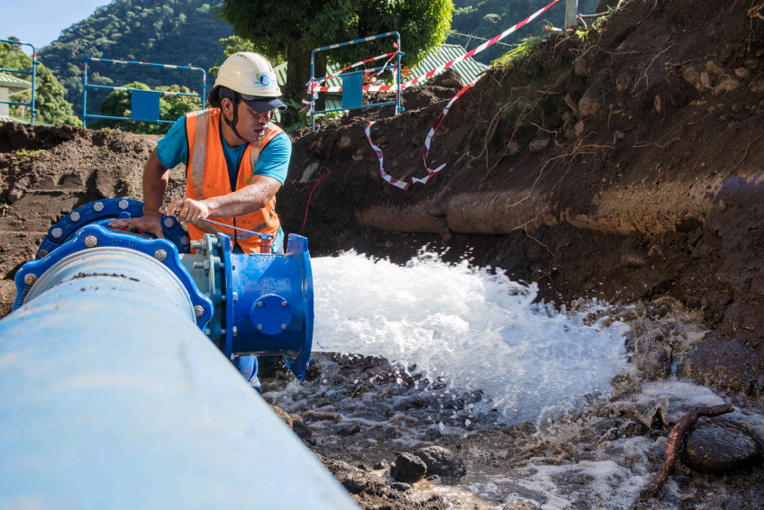Huit semaines de travaux sur le réseau d’eau à Tipaerui