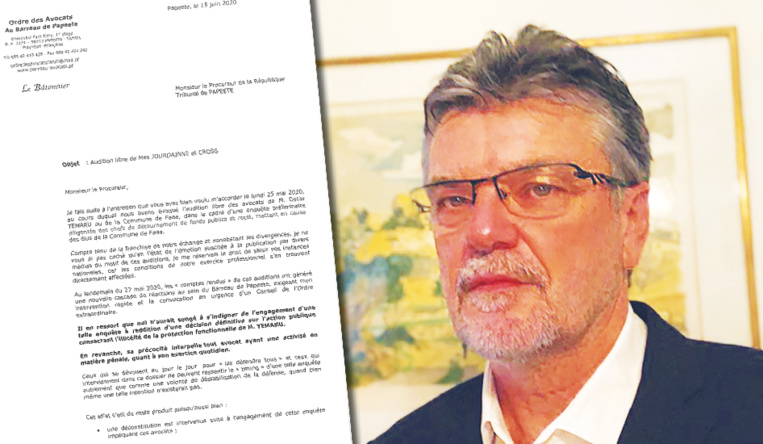 Affaire Temaru : Le barreau monte au créneau Affaire Temaru : Le barreau monte au créneau