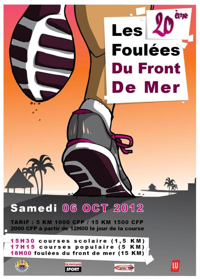 20e édition des Foulées du Front de mer samedi 6 octobre