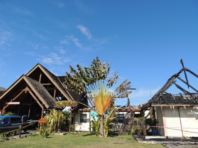 Le restaurant Quai des Îles détruit par un incendie (Màj)