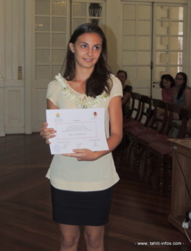 Des lycéens et étudiants polynésiens, élèves boursiers en Chine