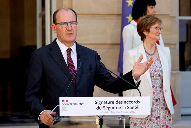 Les accords du "Ségur de la santé" signés, Castex salue un moment "historique" Les accords du "Ségur de la santé" signés, Castex salue un moment "historique"