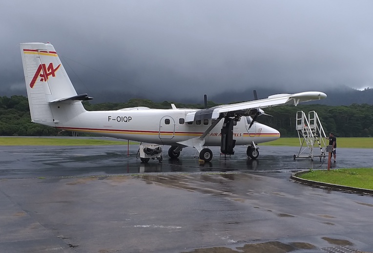 Retour du Twin Otter, les Marquises respirent Retour du Twin Otter, les Marquises respirent