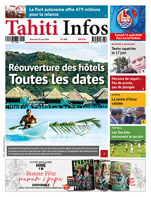 Cliquez sur la Une pour lire le journal