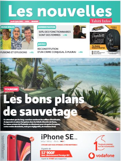 Cliquez sur la Une pour lire le journal Cliquez sur la Une pour lire le journal