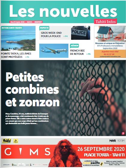 Cliquez sur la Une pour lire le journal Cliquez sur la Une pour lire le journal